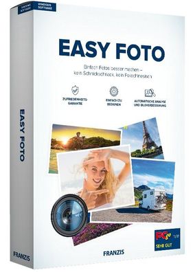 Easy Foto - Franzis - Fotobearbeitung - Bildbearbeitung - PC Download Version