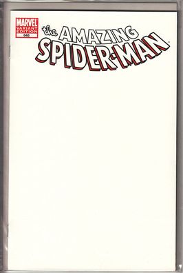 Amazing Spider-Man 648 Blank Variant Cover (NM) (Vol. 1)