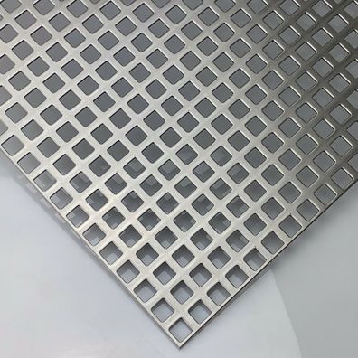 Stahl verzinkt Lochblech QG10-15 t=2,0mm Blech Wunschmaß