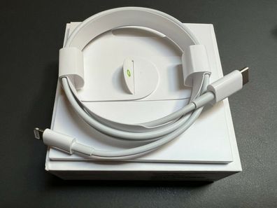 Original Apple Lightning auf USB-C Ladekabel - 1 Meter - Weiß - Originalverpackt