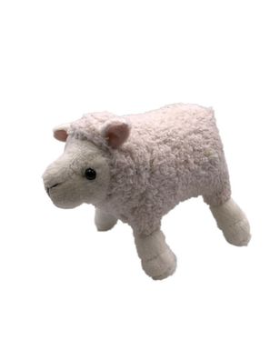 Plüschtier Kuscheltier Stoff Tier Schaf weiß Mufflon stehend 19 cm