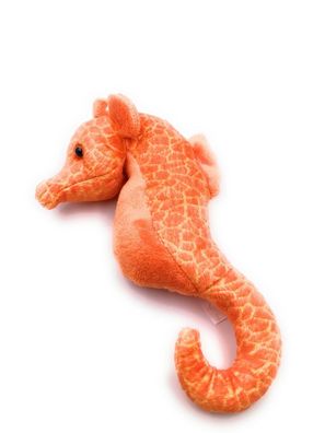 Plüschtier Kuscheltier Stoff Tier Seepferdchen orange Hippocampus 23 cm (Gr. 23)