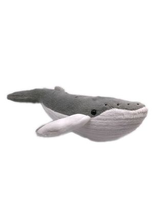 Plüschtier Kuscheltier Stoff Tier Buckelwal grau Wal 26 cm (Gr. 26)