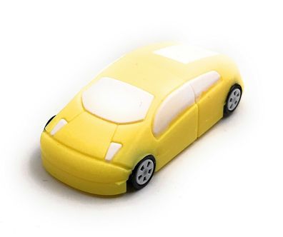 Auto Sportwagen Fahrzeug PKW gelb USB Stick Flash Drive 8GB 16GB 32GB 64GB 128GB
