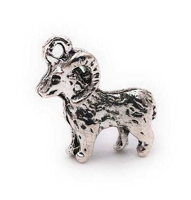 Charm Ziegenbock Tier Anhänger Kette Schmuckzubehör Bastelbedarf