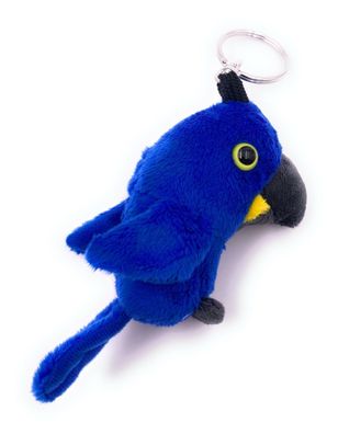 Plüschtier Stofftier Kuscheltier Vogel Papagei Hyazinth Ara Blau
