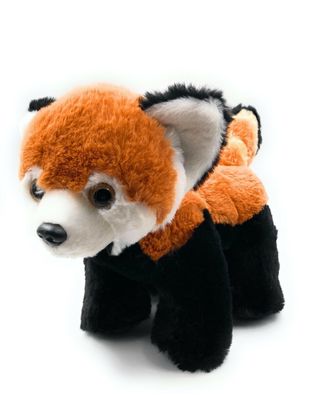 Plüschtier Stofftier Kuscheltier Katzenbären Raubtier Roter Panda Länge 26 cm