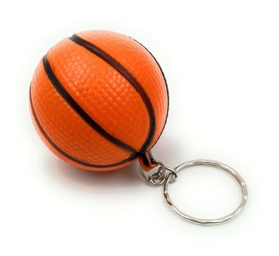 Basketball Sport Ball Schlüsselanhänger Schaumstoff Glücksbringer Anhänger