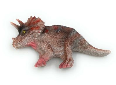 Polyresin Figur Triceratops Kühlschrankmagnet Vogelbeckensaurier Dinosaurier