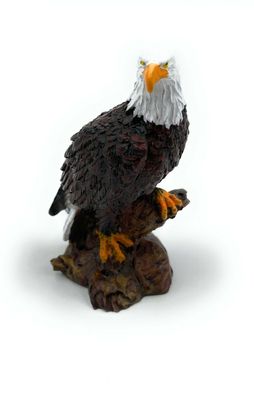 Polyresin Figur Weißkopfseeadler Greifvogel Adler Tier Dekofigur aus Polyresin