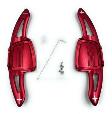 Schaltwippen Shift Paddle für A5 S5 SQ5 RS6 A3 S4 A4 S4 Q7 S6 A4 16-20 Rot V2