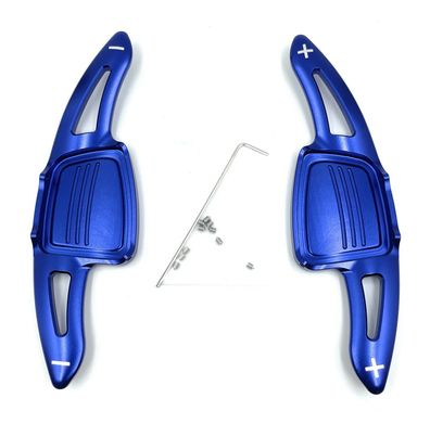 Schaltwippen Shift Paddle für A5 S5 SQ5 RS6 A3 S4 A4 S4 Q7 S6 A4 16-20 Blau V2