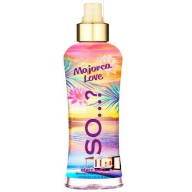 SO...? Majorca LOVE Body Mist Parfum Spray 200 ml WoW