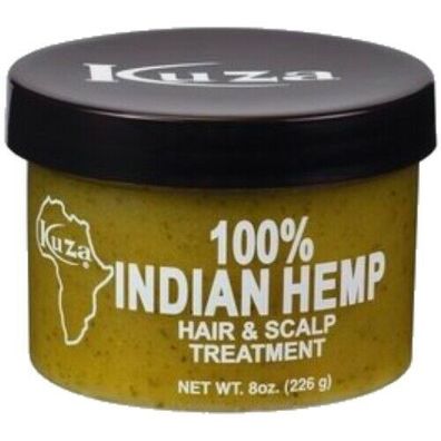 Kuza 100% Indian Hemp Indische Hanf Hair & Scalp Treatment Haarkur 226g