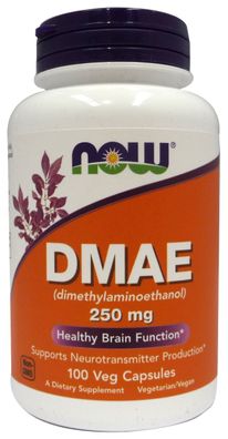 DMAE, 250mg - 100 vcaps