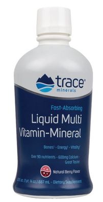 Liquid Multi Vitamin-Mineral, Berry -887 ml.
