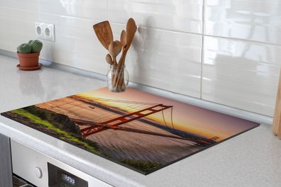 Herdabdeckplatte 70x52 cm Brug - Water - Verenigde Staten
