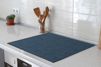 Herdabdeckplatte 60x52 cm Leer - Blauw - Dieren