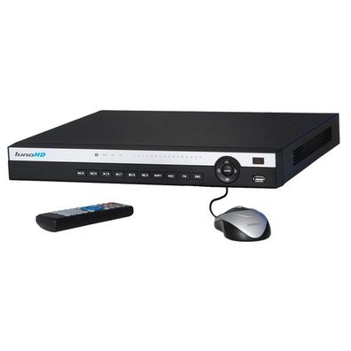 L-DVR-2208-4K Its, 8 Kanal Hybrid DVR (HD, IP, CVBS) 4K, HDMI, VGA, H.265, 2xSATA