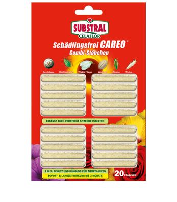 Substral Celaflor Schädlingsfrei Careo Combi-Stäbchen 20 Stück