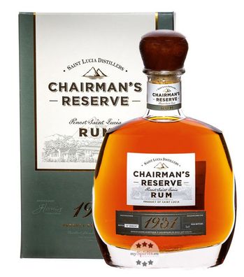 Chairman's Reserve 1931 Cuvée Rum (46 % Vol., 0,7 Liter) (46 % Vol., hide)