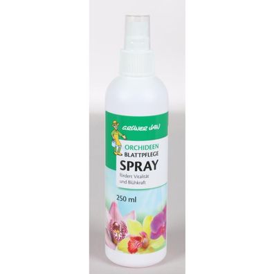 6x 250ml Grüner Jan Orchideen-Blattpflegespray Vitalität & Blühkraft Sprühflasche