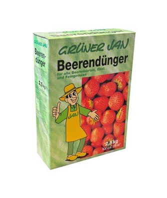 Grüner Jan Beerendünger 2,5 kg Obstdünger Dünger Gemüsedünger Beeren