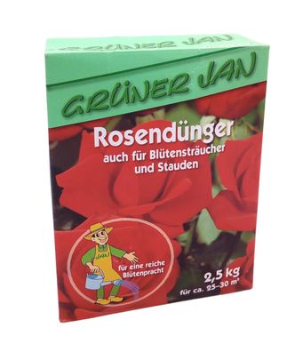 Grüner Jan Rosendünger 2,5 kg