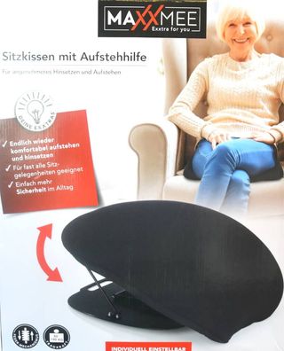 Sitzkissen Stuhlkissen Sitzauflage Aufstehhilfe von Maxxmee Stuhl Einstellbar