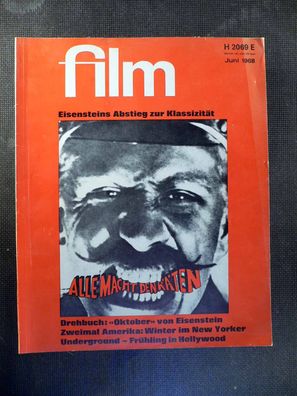 film - Eine deutsche Filmzeitschrift - 6/1968 - Frühling in Hollywood