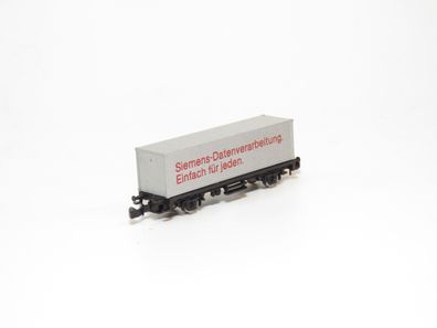 Märklin mini-club 8918 - Containerwagen Siemens - Spur Z - 1:220 - Originalverpackung