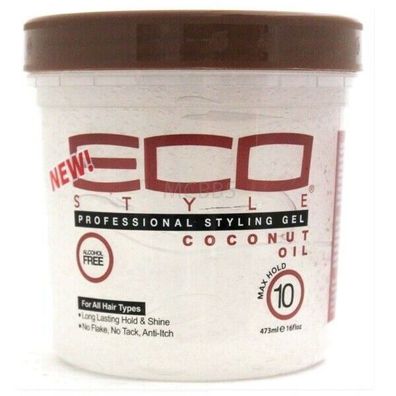 Eco Styler Professional Haar Styling Gel Coconut Oil Kokosöl Maximum Halt 473ml