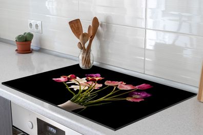 Herdabdeckplatte 78x52 cm Tulpen - Stilleven - Bloemen