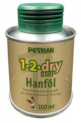 1-2-dry BARF Hanföl 100 ml
