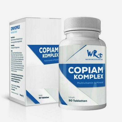 COPIAM Komplex 90 | Multivitamine + Mineralien A-Z - | 3 Monatspack | Vegan