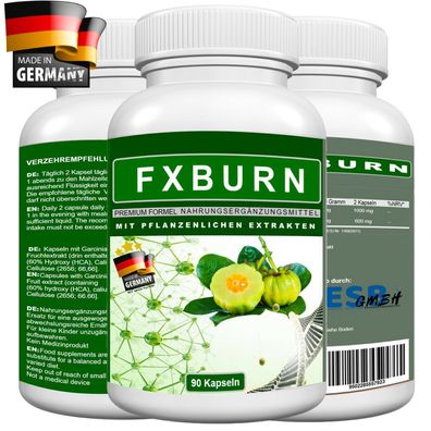 FXBURN 90 Kapseln MAX PACK 1,5 Mt. Keto - wie Fatfix Blitzversand