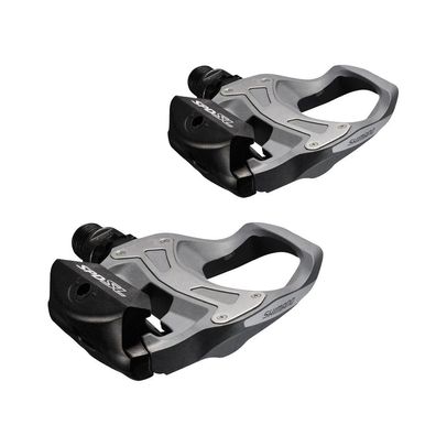 Shimano Pedale PD-R550G Klickpedale mit Cleats grau