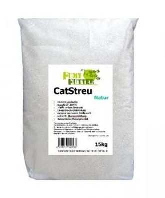 1,59€/ kg) FumyFutter CatStreu Premium Natur 15 kg