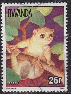 RUANDA RWANDA [1978] MiNr 0927 ( OO/ used ) Tiere