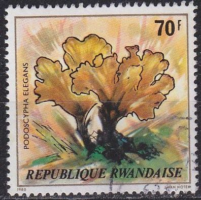 RUANDA RWANDA [1980] MiNr 1057 ( OO/ used ) Pflanzen