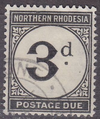 Rhodesien Rhodesia [Northern] MiNr 0003 ( O/ used ) Porto