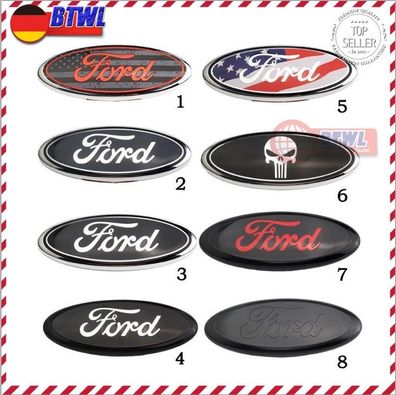 Für Ford Kühlergrill Ford Abzeichen Ford Emblem Metallaufkleber Ford Logo