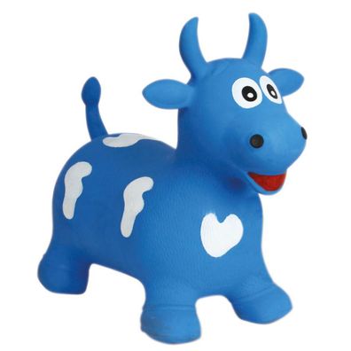 Hüpftier Kuh oder Einhorn mit Pumpe Hüpfball Hopser Pferd Pony Kinder Spielzeug
