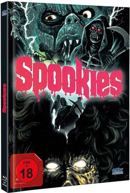 Spookies - Die Killermonster (LE] Mediabook C (Blu-Ray & DVD] Neuware