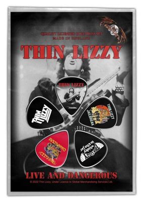 Thin Lizzy Live And Dangerous Plektrum Pack Offiziell lizensiert