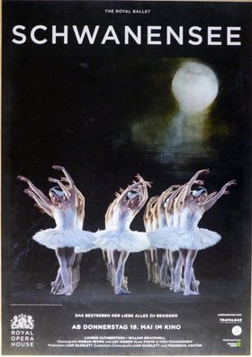 Schwanensee (2022) - Royal Opera Ballett London - Original Kino-Plakat A1 - Poster