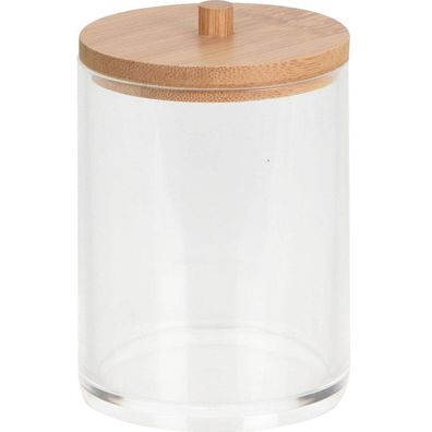 Behälter für Badezimmer, mit Bambusdeckel