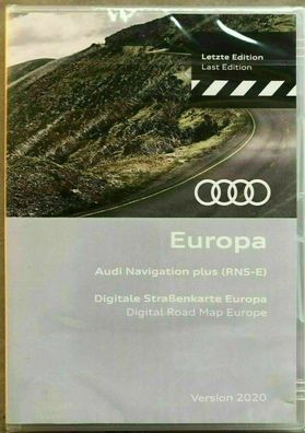 Audi Navigation Navi DVD CD plus RNS Version 2020 Deutschland Europa 8P0060884DJ