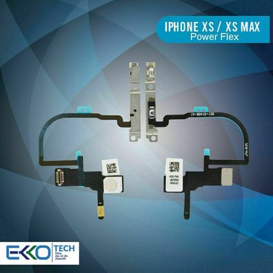 iPhone XS / XS Max PowerFlex Kabel Ein Aus Button Blitz Licht On Off Mikrofon