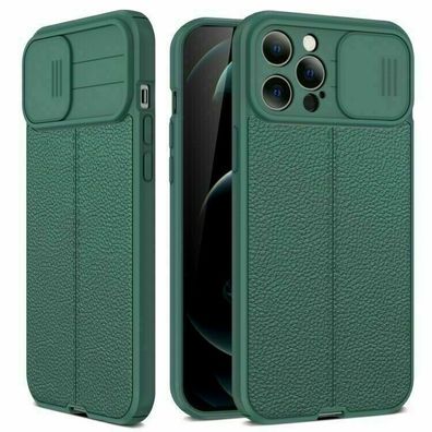 Kameraschutzhülle für iPhone 13 Silikon TPU Hard Case Shield Cover Grün Green